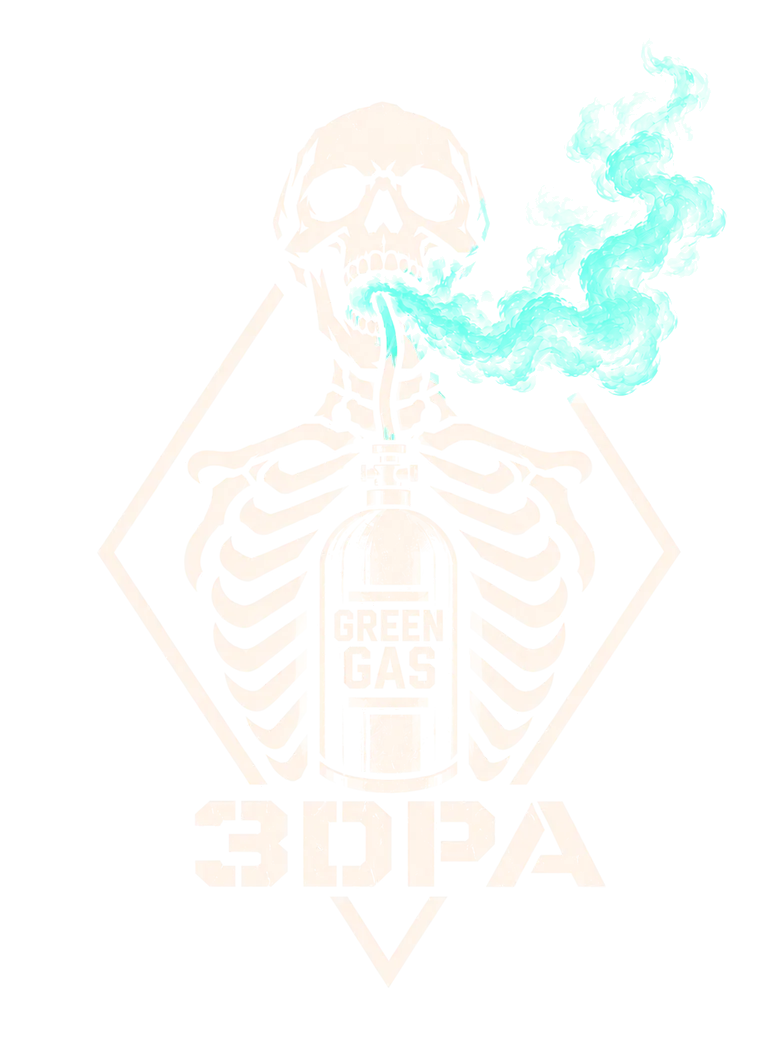 3DPA — скелет с баллоном Green Gas